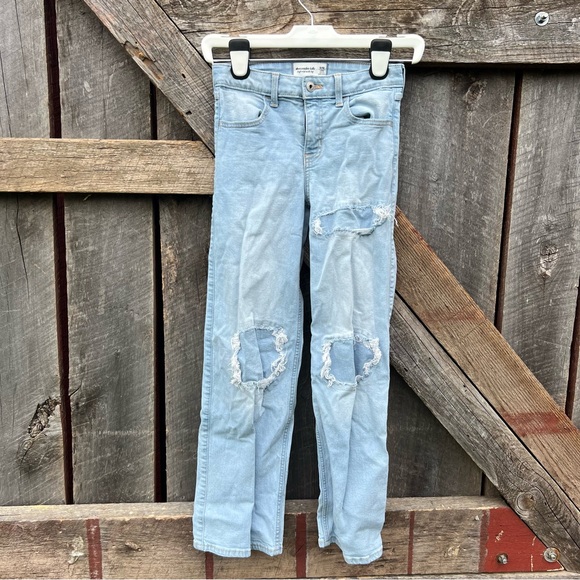 abercrombie kids Other - Abercrombie Kids High Rise Wide Leg Jeans 9/10 LONG